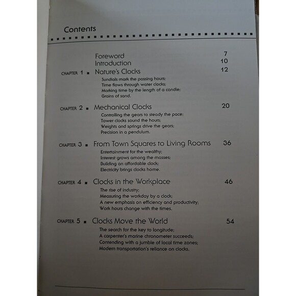 Clocks :The Encyclopedia of Discovery and Invention Chronicling Time 96 Pgs Book - Picture 5 of 6